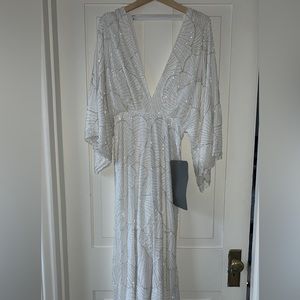 ASOS white jumpsuit, size 2